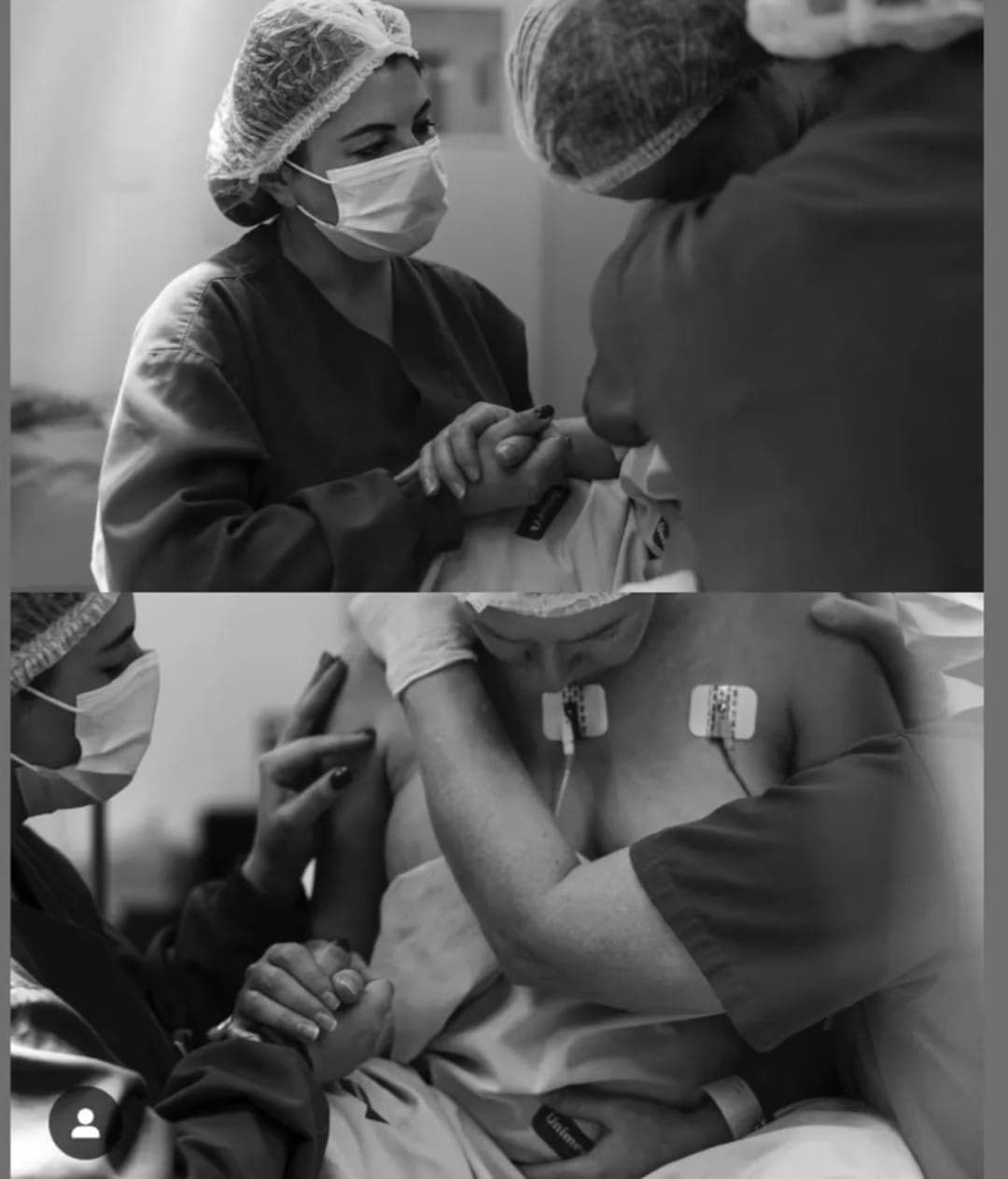 Mulher em trabalho de parto